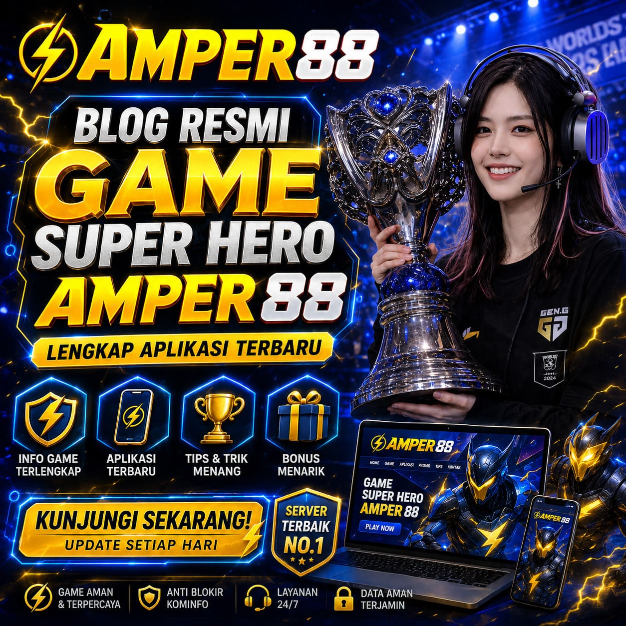 Blog Resmi Game Super Hero Amper 88 Lengkap Aplikasi Terbaru